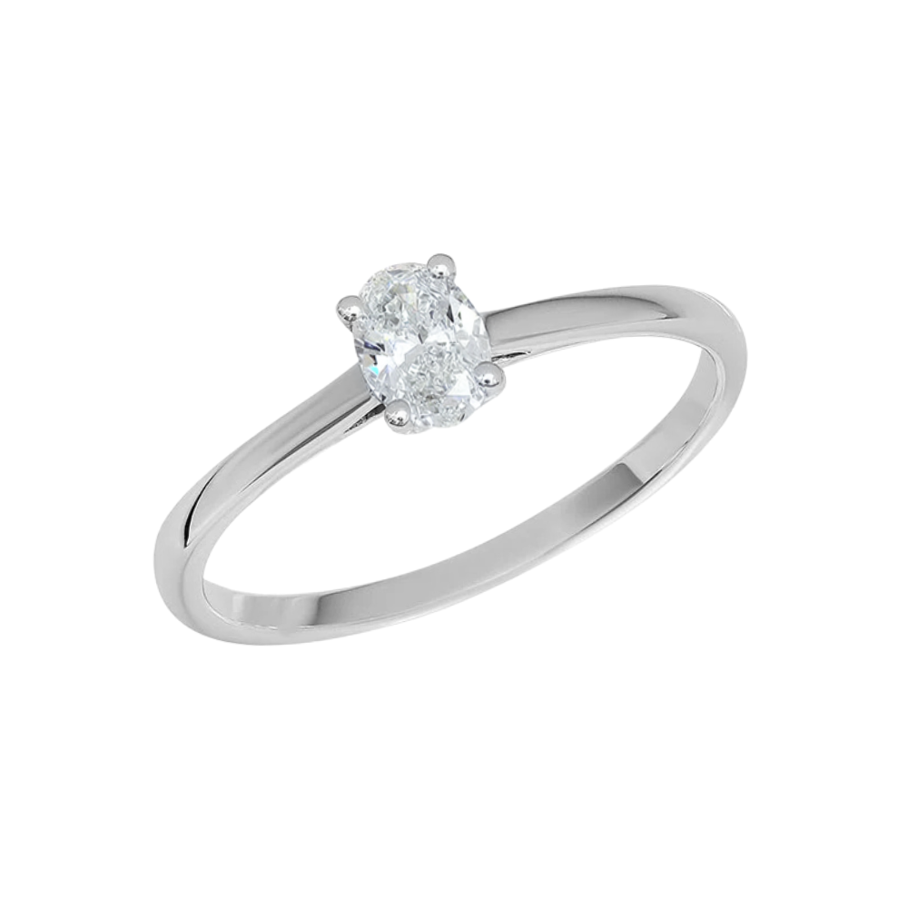 Žiedas su DEIMANTU ⟢