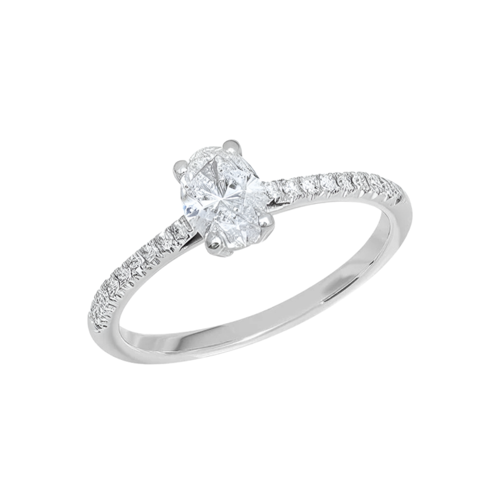 Žiedas su DEIMANTAIS ⟢