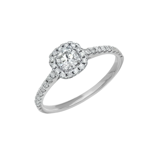 Žiedas su DEIMANTAIS ⟢