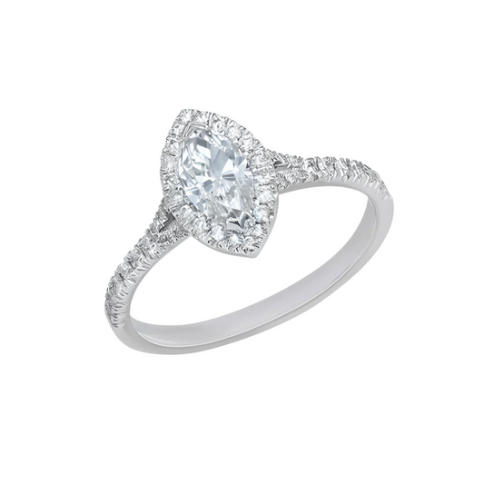 Žiedas su DEIMANTAIS ⟢