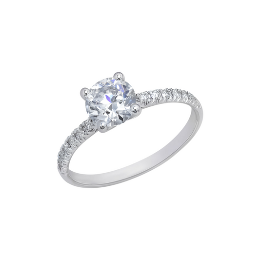 Žiedas su DEIMANTAIS ⟢