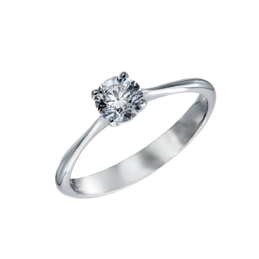 Žiedas su DEIMANTU ⟢