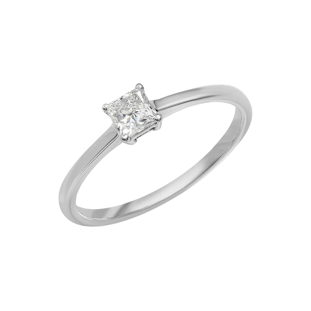 Žiedas su DEIMANTU ⟢